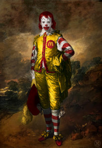 The Burger Boy, sponsored by the McDonald's Corporation