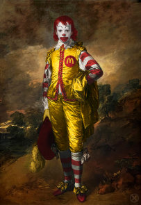 The Burger Boy, sponsored by the McDonald's Corporation